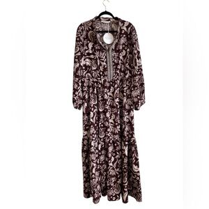 Rusttydustty Raccolta Carta Maxi Dress